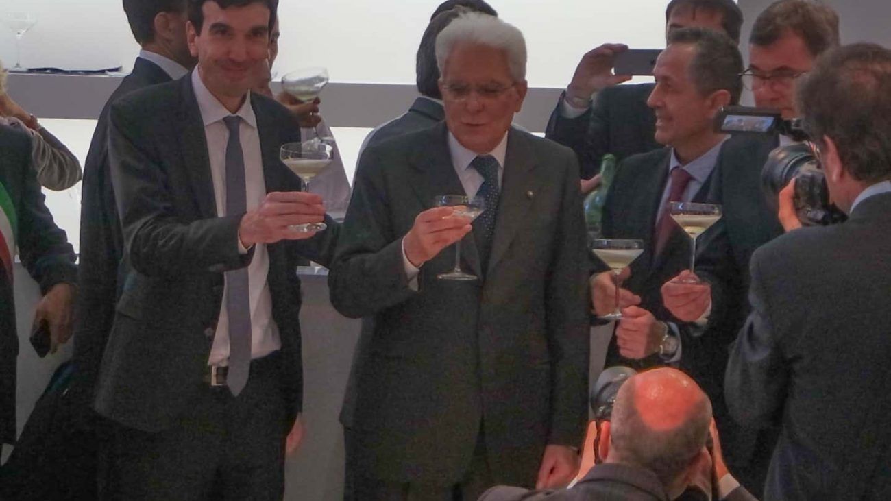 Evento di lancio - Vinitaly 2016 - Presidente Mattarella